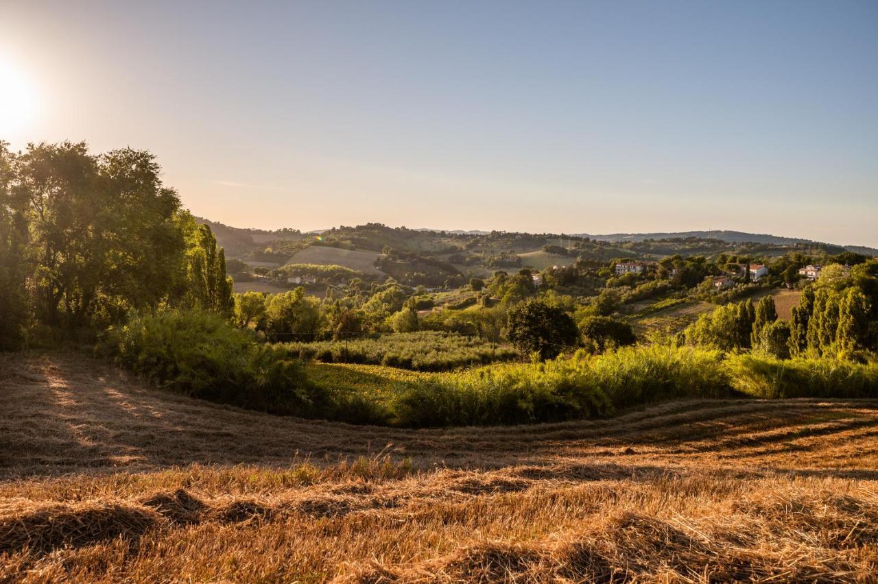 Residenza La Canonica Novilara Bagian luar foto