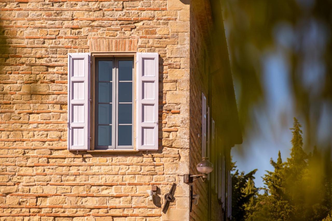 Residenza La Canonica Novilara Bagian luar foto