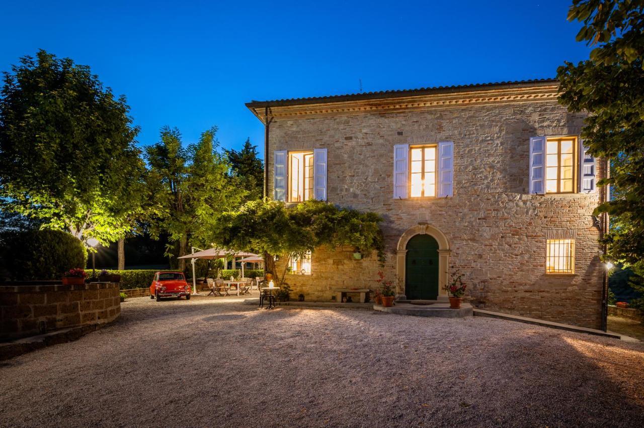 Residenza La Canonica Novilara Bagian luar foto