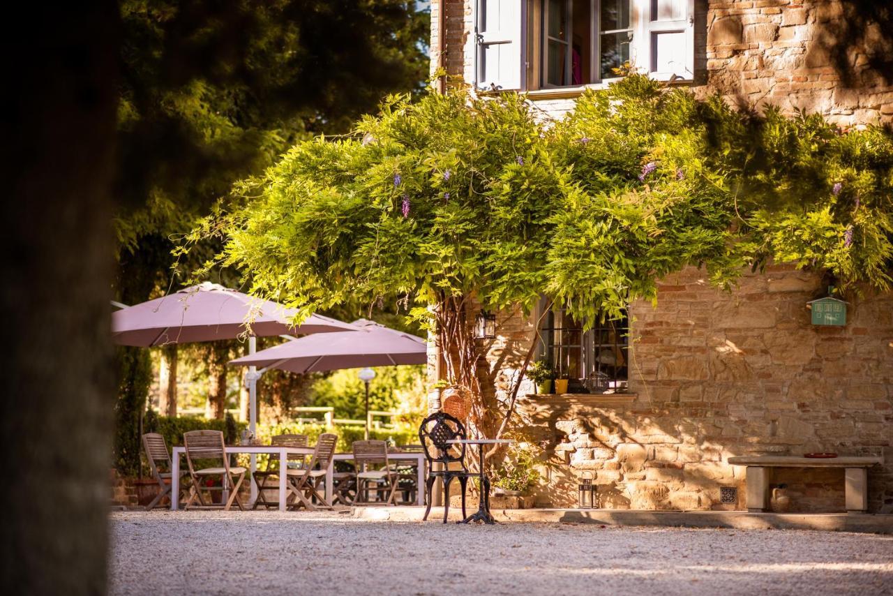 Residenza La Canonica Novilara Bagian luar foto