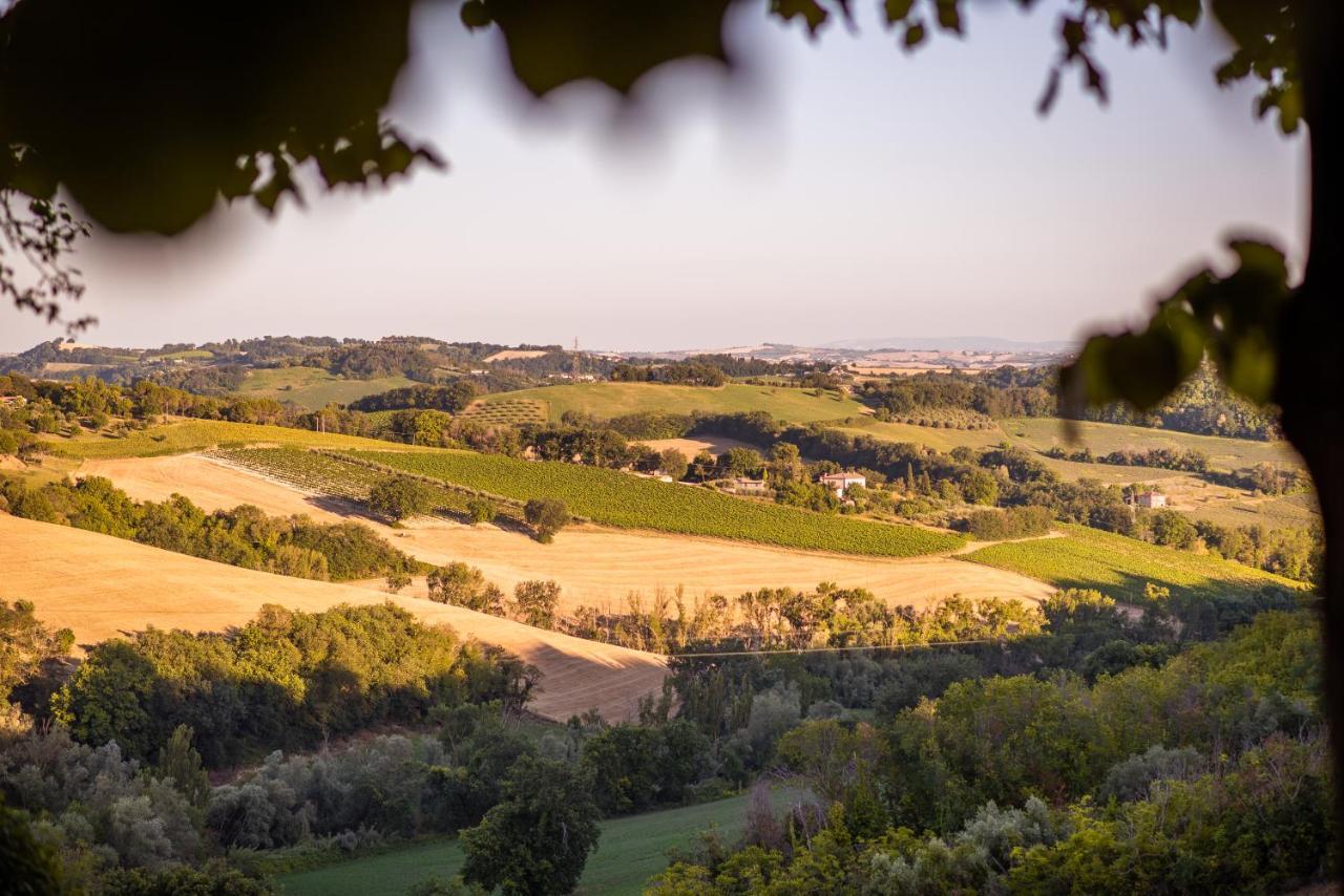 Residenza La Canonica Novilara Bagian luar foto